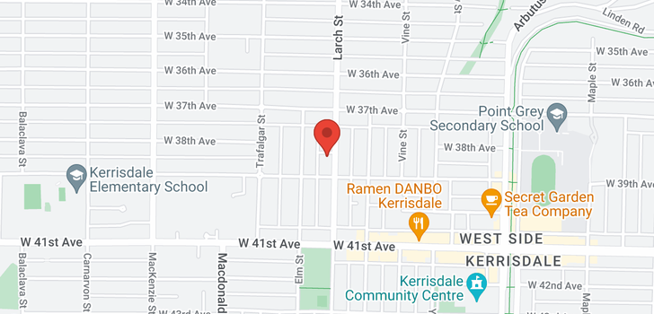 map of 5437 LARCH STREET